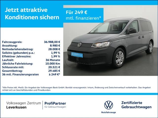 Volkswagen Caddy eHybrid DSG ACC AHK VIRT SHZ PDC PORT N 2025 Hybride / Benzine
