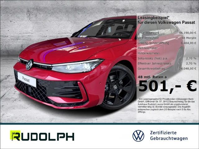 Volkswagen Passat R-line 2.0 TDI DSG LED Navi AHK SHZ StandHZG Fernl 2026 Diesel