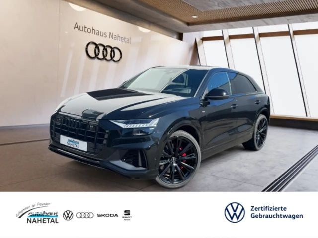 Audi Q8 60 TFSI e qu S-LINE HD-MATRIX NAVI+ AHK 23''  AIR 2021 Hybride / Benzine