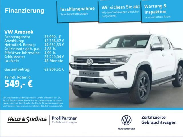 Volkswagen Amarok Style 3.0 TDI 4M AHK LEDER MATRIX STANDHZ 2024 Diesel