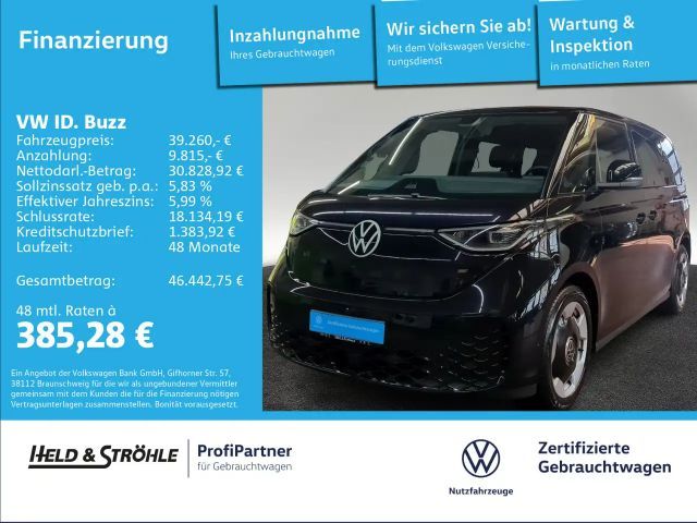 Volkswagen ID. Buzz ID.Buzz Pro KR MATRIX NAV EL-TÜREN&HECKKLAPPE KA 2023 Elektrisch