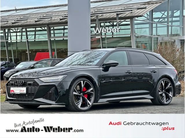 Audi RS6 Avant BLACK PANO HUD LASER NACHTS 280km/h 2025 Benzine