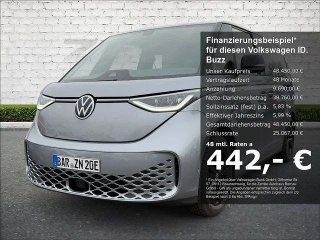 Volkswagen ID. Buzz Pro People KAMERA AHK-klappbar Digitales Cockpit L 2025 Elektrisch