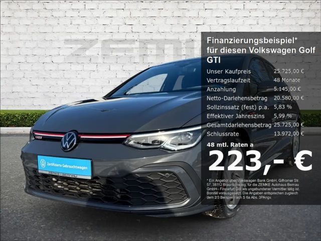 Volkswagen Golf GTI VIII 2.0 TSI DSG Navi Digitales Cockpit LED Sperrd 2021 Benzine