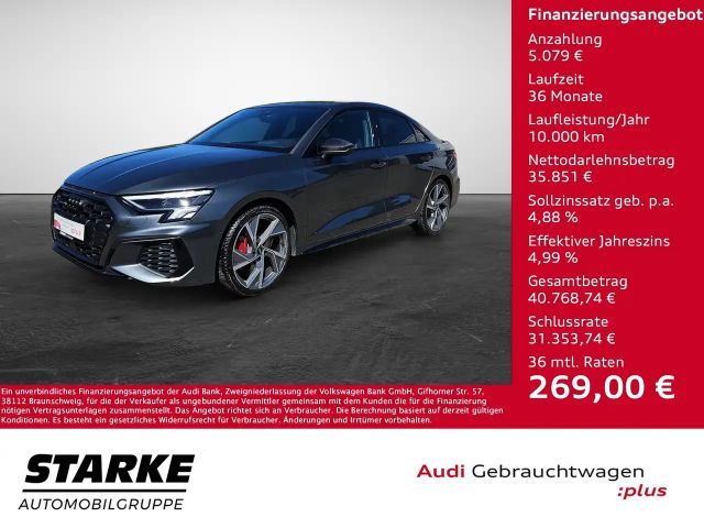 Audi S3 Limousine TFSI S tronic NaviPlus LED Leder Pano... 2024 Benzine