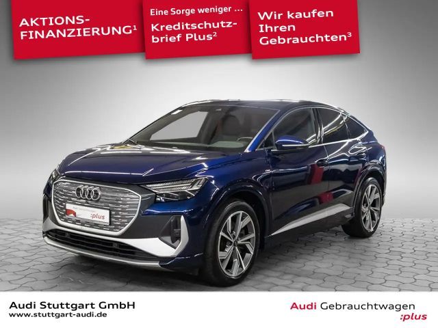 Audi Q4 e-tron Sportback 50 quattro S line Pano SONOS 2023 Elektrisch