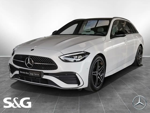 Mercedes-Benz C 200 d T AMG AHK+PANO+TOTWINKEL+DISTRO+360°+18" 2024 Diesel