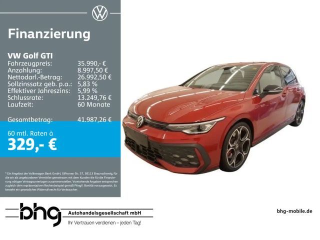 Volkswagen Golf GTI 2.0 TSI OPF DSG BlackStyle DCC HUD Navi 2025 Benzine