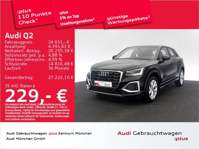Audi Q2 35 TFSI S tronic advanced Navi+ 2023 Benzine