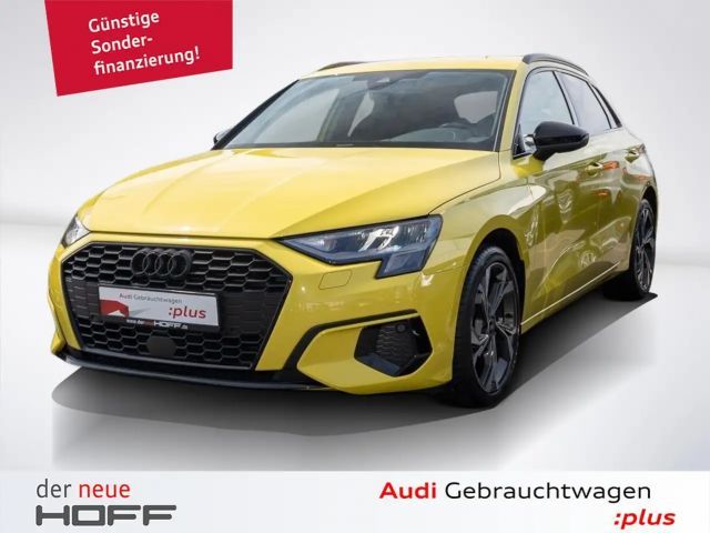 Audi A3 Advanced 35 TFSI S Tronic Optik Black Leder Navi S 2023 Benzine