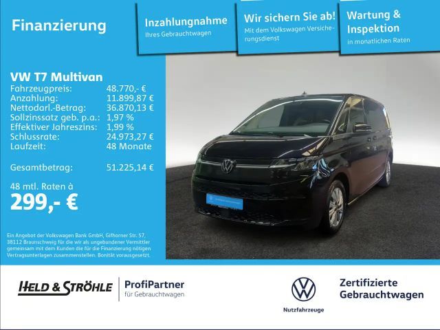 Volkswagen T7 Multivan Life 2.0 TDI KÜ DSG AHK 7Si LED NAV 2025 Diesel