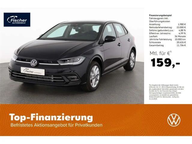 Volkswagen Polo 1.0 TSI OPF Style/Navi/Rear View/IQ.DRIVE 2025 Benzine