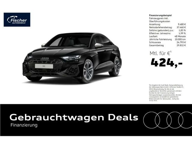Audi S3 Limousine TFSI quattro NAV/P-Dach/Matrix/HUD 2025 Benzine