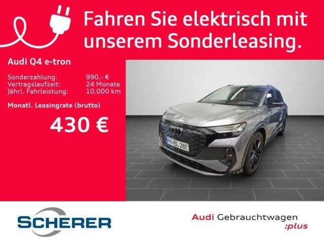 Audi Q4 e-tron Q4 40 e-tron 2x S line PANO AHK NAVI B&O MATRIX 2023 Elektrisch