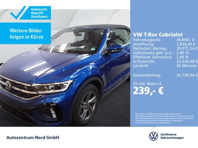 Volkswagen T-Roc 1.5 TSI DSG R-Line AHK+NAVI+LED 2025 Benzine