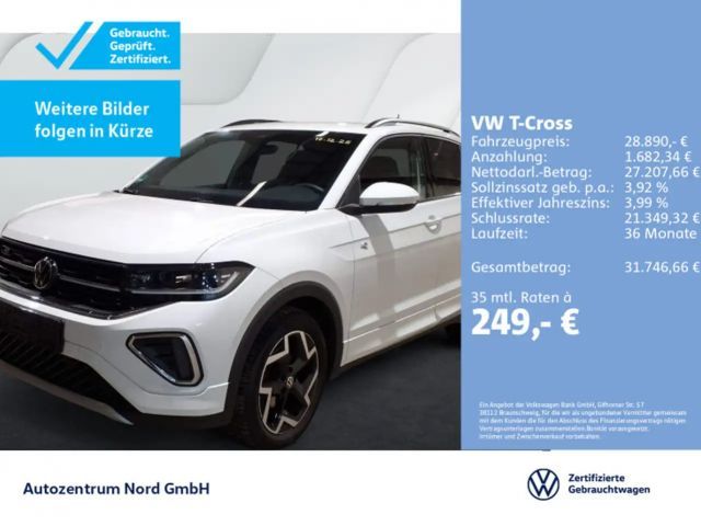 Volkswagen T-Cross 1.5 TSI DSG R-Line AHK+IQ.LIGHT+NAVI+ACC 2025 Benzine