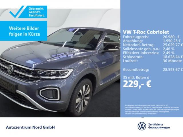 Volkswagen T-Roc 1.0 TSI Goal NAVI+LED+ACC+KAMERA 2025 Benzine