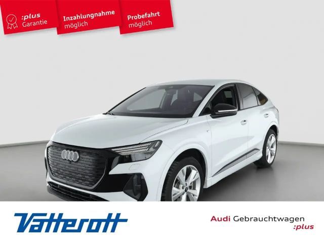 Audi Q4 e-tron Sportback 55 quattro S line HUD AHK Matrix ACC 2025 Elektrisch