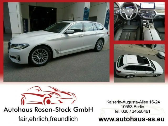 BMW 530 530d Tour xDrive SAG,LuxuryLine,AHK,SAG,Ledersport 2021 Diesel