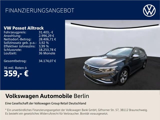 Volkswagen Passat Alltrack 4Motion 2.0 TDI DSG Navi LED SHZ 2023 Diesel