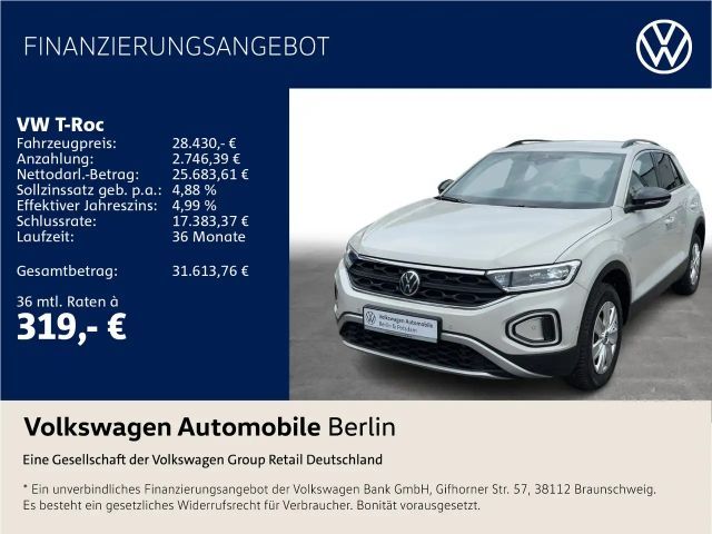 Volkswagen T-Roc 1.5 TSI DSG Goal Navi LED SHZ ACC PDC 2025 Benzine