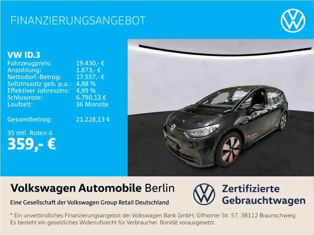 Volkswagen ID.3 Pro 2022 Elektrisch