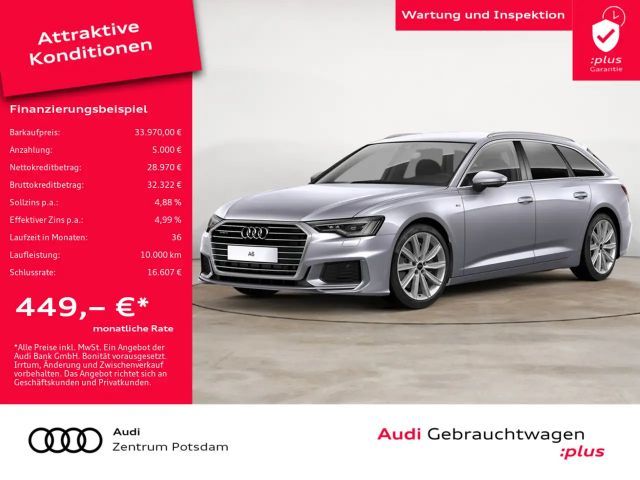 Audi A6 Avant S line 50 TDI quattro MATRIX NAVI AH 2021 Diesel