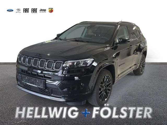 Jeep Compass S MHEV Kamera Navi LED Leder ACC El.Heckklappe App 2024 Benzine
