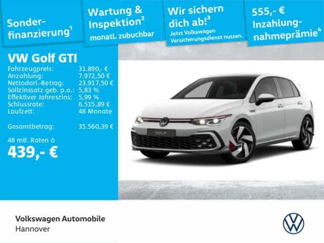 Volkswagen Golf GTI Golf VIII GTI 2.0 TSI DSG ACC DigCockpit HUD Kam 2024 Benzine