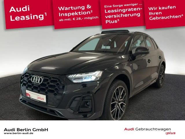 Audi Q5 TFSI e S line 55 e qu. S tr. AHK PANO HUD 360 2022 Hybride / Benzine