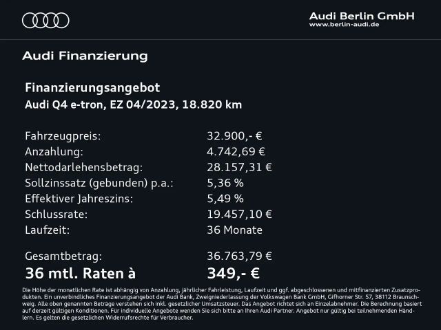 Audi Q4 e-tron