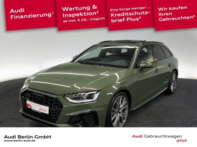 Audi A4 S line 40 TFSI qu.S tr. STDHZG MATRIX 2024 Benzine