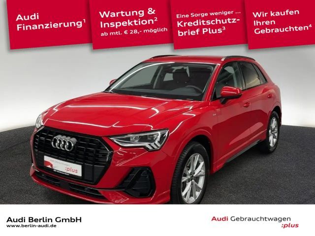 Audi Q3 S line 40 TFSI qu.S tr. STDHZG LED NAVI PDC 2023 Benzine