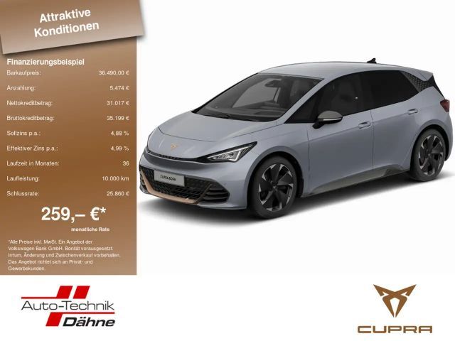 Cupra Born 170 kW SHZ KAMERA NAVI ACC HUD LED 360° 2025 Elektrisch