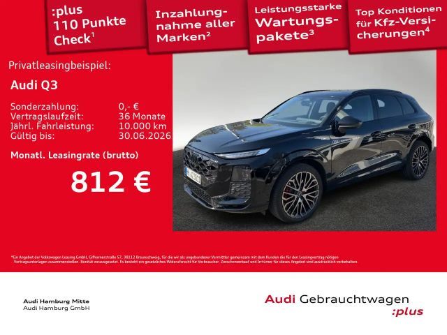 Audi Q3 TFSI quattro 195 kW S tronic Pano Matrix AHK 2026 Benzine