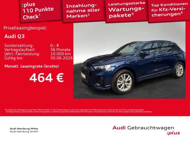 Audi Q3 35 TFSI S line S tronic Kamera Navi AHK 2025 Benzine