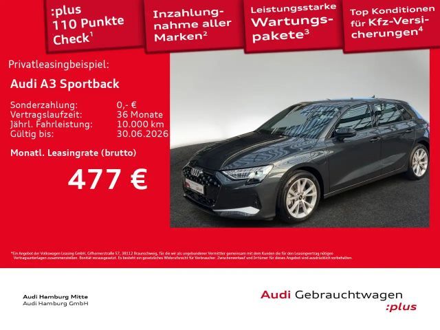 Audi A3 40 TFSI e advanced S tronic Kamera 2025 Hybride / Benzine