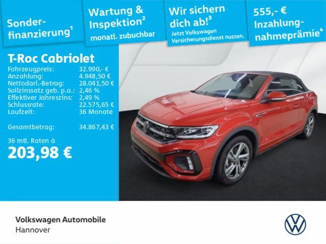 Volkswagen T-Roc 1.5 TSI DSG R-Line Navi AHK LED 2025 Benzine