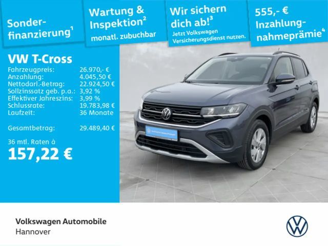Volkswagen T-Cross 1.5 TSI DSG Life Navi LED Kamera DigCock 2025 Benzine