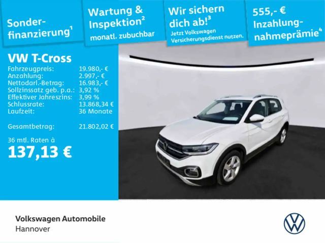 Volkswagen T-Cross 1.0 TSI DSG Navi LED Kamera DigCockpit P 2023 Benzine