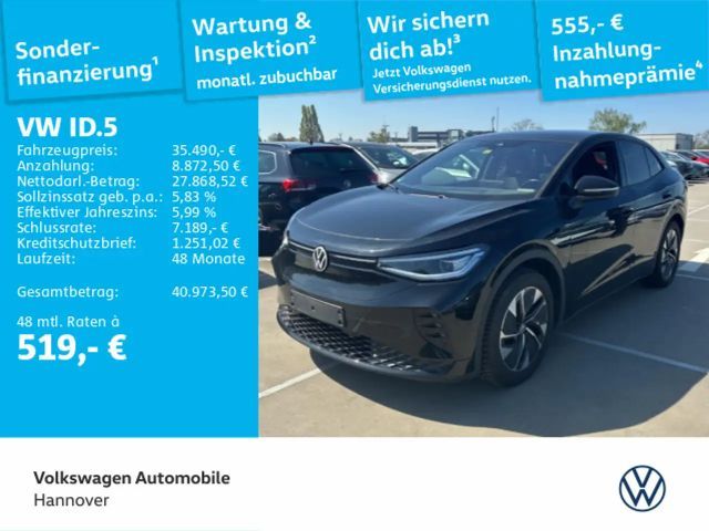 Volkswagen ID.5 GTX 4Motion Navi AHK Pano Kamera HUD WP ACC 2023 Elektrisch