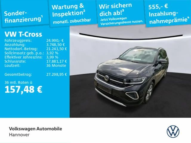 Volkswagen T-Cross 1.0 TSI DSG R-Line Navi AHK Kamera ACC L 2024 Benzine
