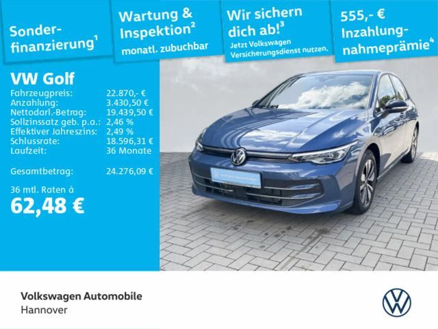 Volkswagen Golf VIII 1.5 TSI Goal Navi AHK ACC LED Dig.Cock 2025 Benzine
