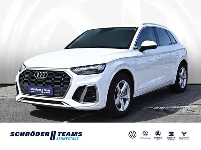 Audi Q5 55 TFSI e quattro S line HuD Luft AHK Matrix ACC 2023 Hybride / Benzine