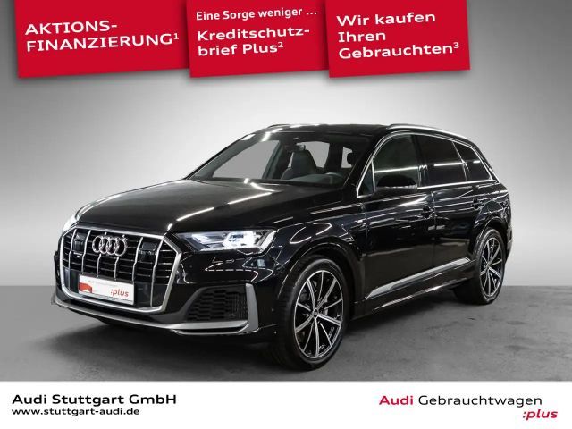 Audi Q7 55 TFSI e quattro S line Pano Keyless AHK 21' 2023 Hybride / Benzine