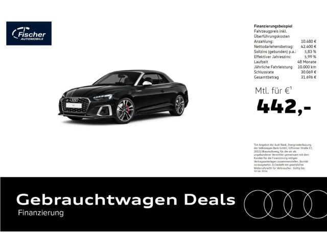 Audi S5 Cabriolet TFSI quattro NAV/Virt+/19''/360 2024 Benzine
