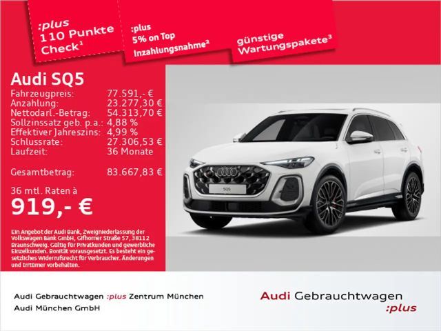 Audi SQ5 NEU TFSI S tronic Pano/LuftFed/ACC/HuD 2025 Benzine