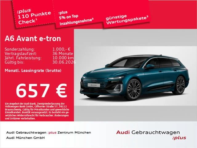 Audi A6 e-tron qu. Pano/Matrix/B&O/Navi+/Memory 2025 Elektrisch