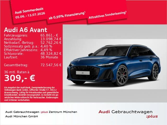 Audi A6 NEU TFSI qu. S tronic S line AHK/Pano/B 2025 Benzine