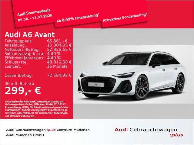 Audi A6 NEU TFSI qu. S tronic S line Pano/AHK/B 2025 Benzine